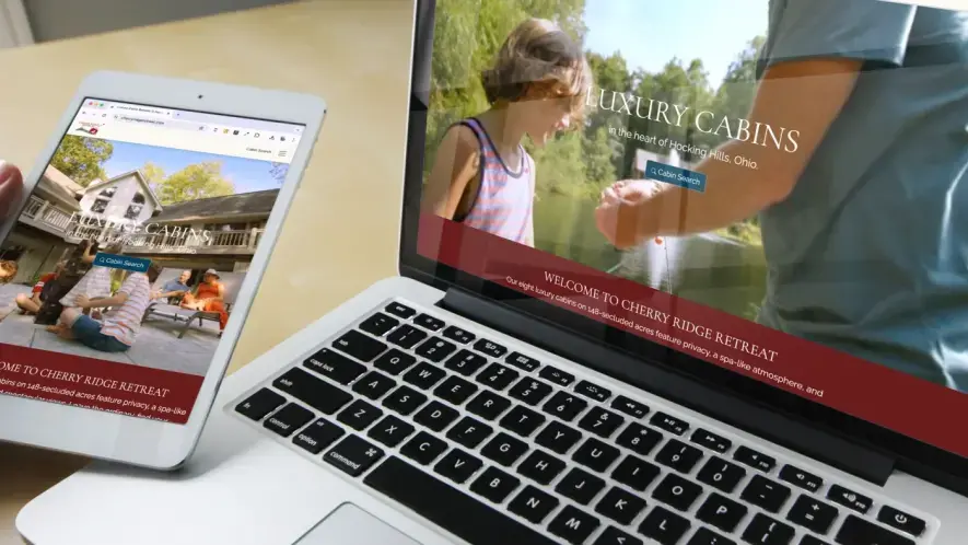 Mobile responsive website